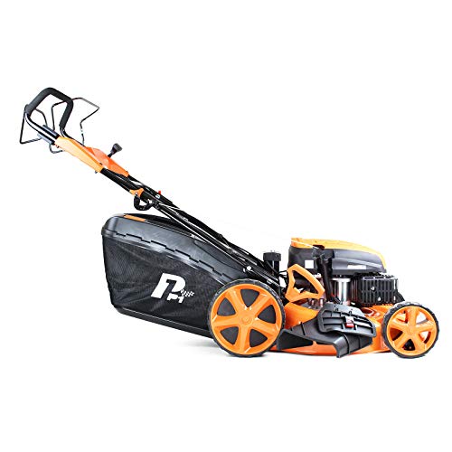 P1PE P5100SPE P1 Hyundai Powered 20" 51cm Petrol Lawnmower, Self Propelled, Electric Start, 2 Year Warranty,Orange