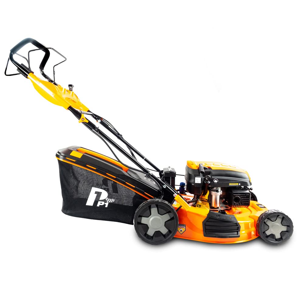 P1PE P5100SPE P1 Hyundai Powered 20" 51cm Petrol Lawnmower, Self Propelled, Electric Start, 2 Year Warranty,Orange