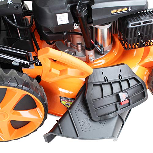 P1PE P5100SPE P1 Hyundai Powered 20" 51cm Petrol Lawnmower, Self Propelled, Electric Start, 2 Year Warranty,Orange