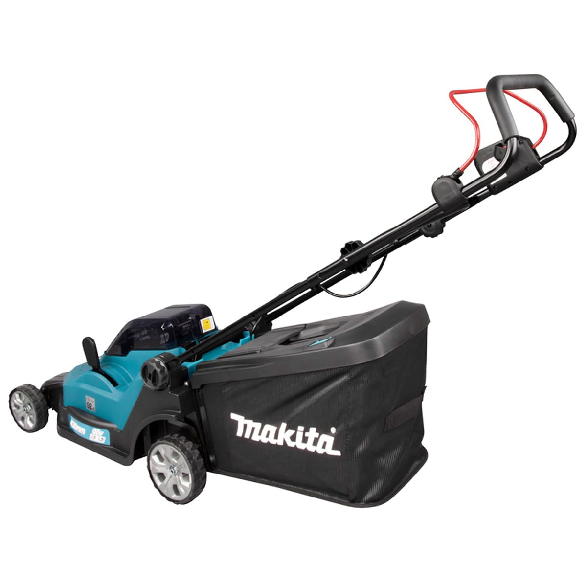 Makita DLM432Z Twin Li-ion LXT Cordless Lawn Mower, Batteries and Charger Not Included, Blue, 43 cm, 18V (36V), 15.8 Kilograms