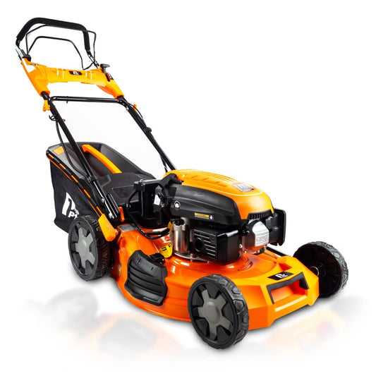 P1PE P5100SPE P1 Hyundai Powered 20" 51cm Petrol Lawnmower, Self Propelled, Electric Start, 2 Year Warranty,Orange