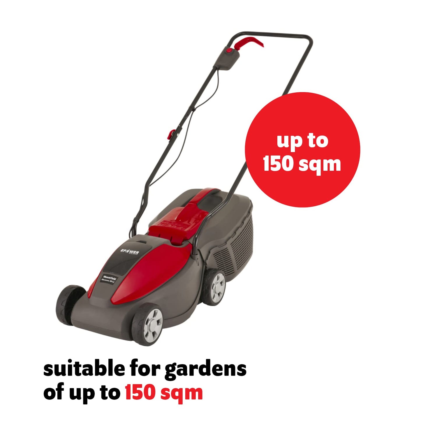 Mountfield Battery Lawnmower ELECTRESS 30 Li Kit, 30cm (11.8In) cutting width, incl. 20V 4Ah battery & charger