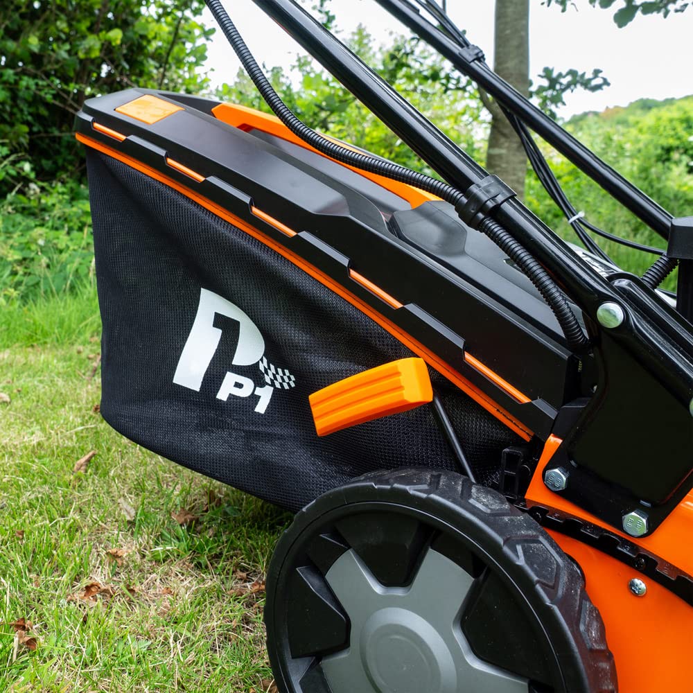 P1PE P5100SPE P1 Hyundai Powered 20" 51cm Petrol Lawnmower, Self Propelled, Electric Start, 2 Year Warranty,Orange