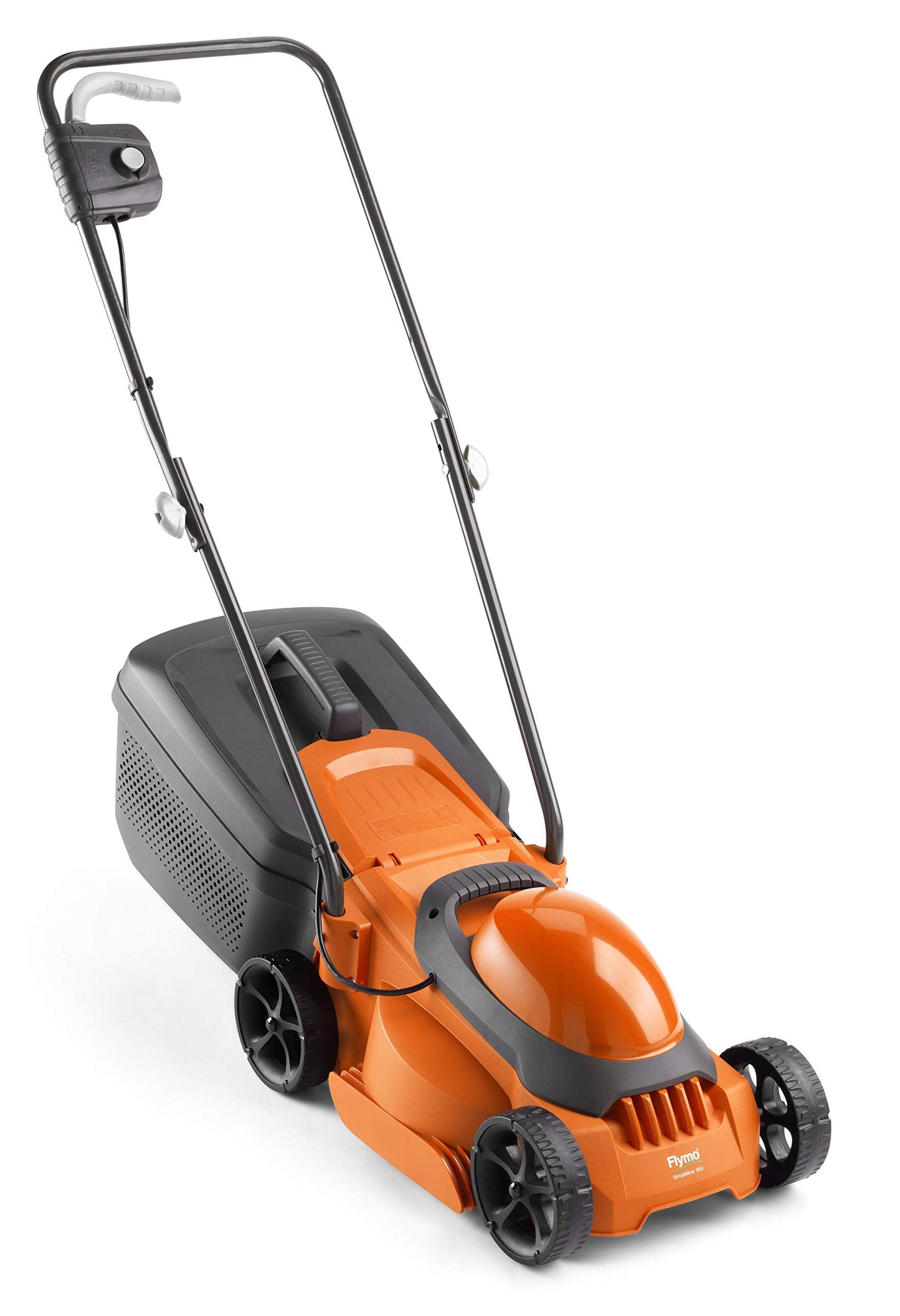 Flymo SimpliMow 300 Electric Rotary Lawn Mower - 1000 W Motor, 30 cm Cutting Width, 30 Litre Grass Box, Close Edge Cutting, Comfortable to Manoeuvre, Foldable Handles